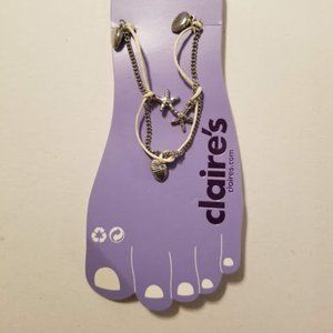 NWT Claires Ankle Bracelet